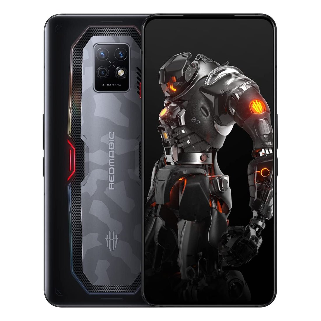 New Design Red Magic 7S Pro 12GB RAM 256GB 5G – Obsidian – هاتف ألعاب