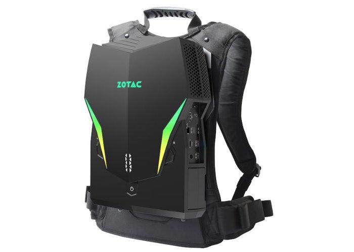 New Design Zotac VR GO 3.0 Backpack PC -Intel i7/GeForce RTX 2070/8gb/GDDR6/9th gen – أكسسوار محاكاة